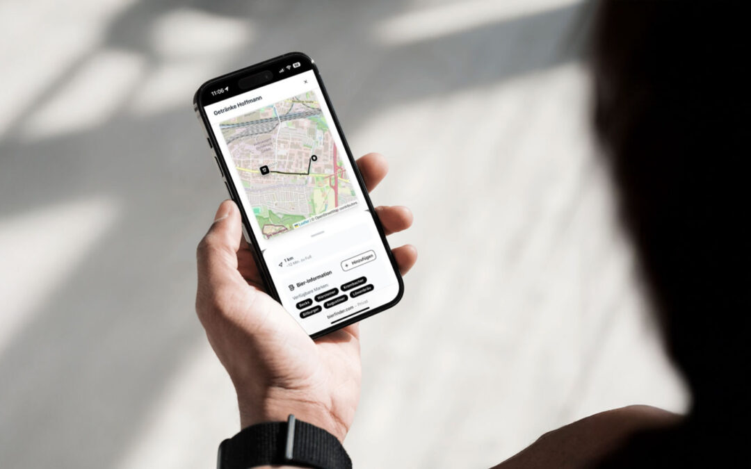 BierFinder: Neue Web-App zeigt den schnellsten Weg zum nächsten Bier