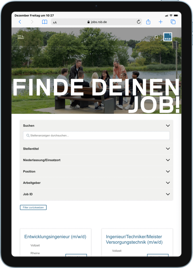 IPad Air 4 jobs.rsb.de