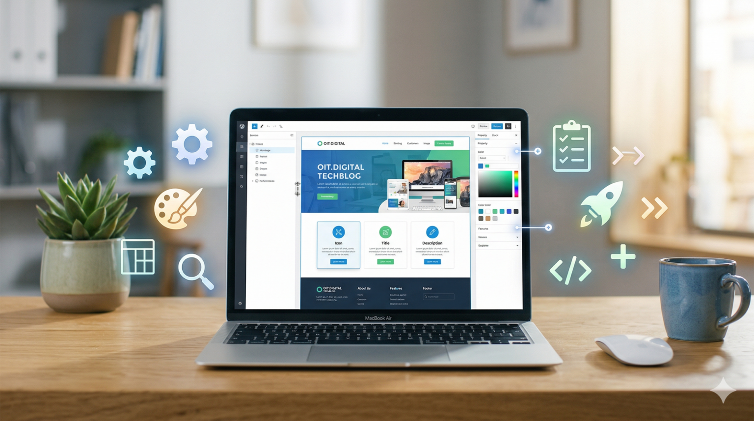 Illustration: Divi 5.1 Update: Complete Site Editing und 66 Bugfixes – OIT GmbH