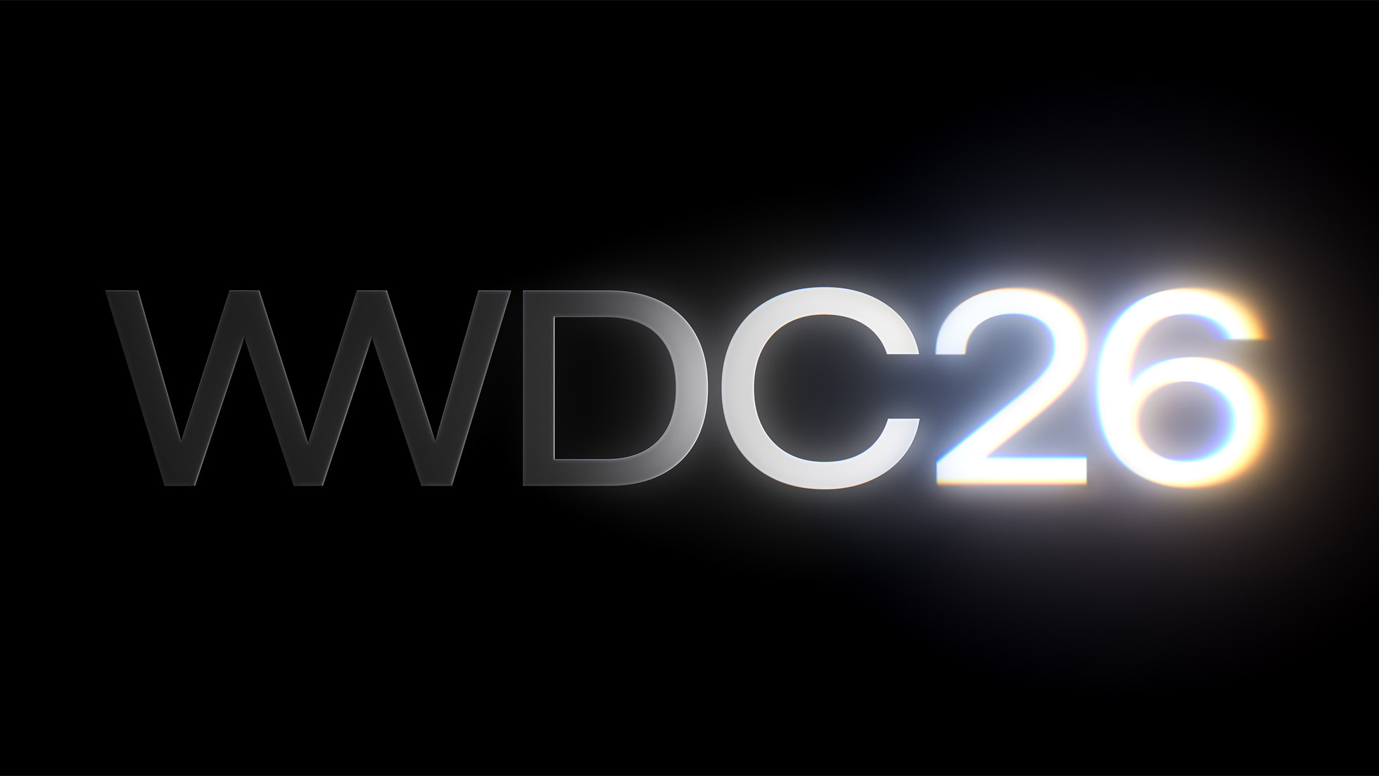 Offizielles Apple WWDC 2026 Event-Branding