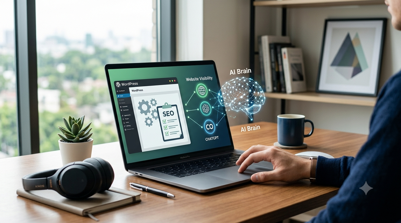KI-generierte Illustration zu IT-Services der OIT GmbH Osnabrück