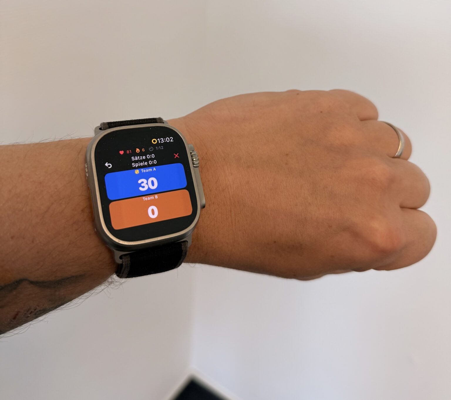 Apple Watch App für Padel von OIT