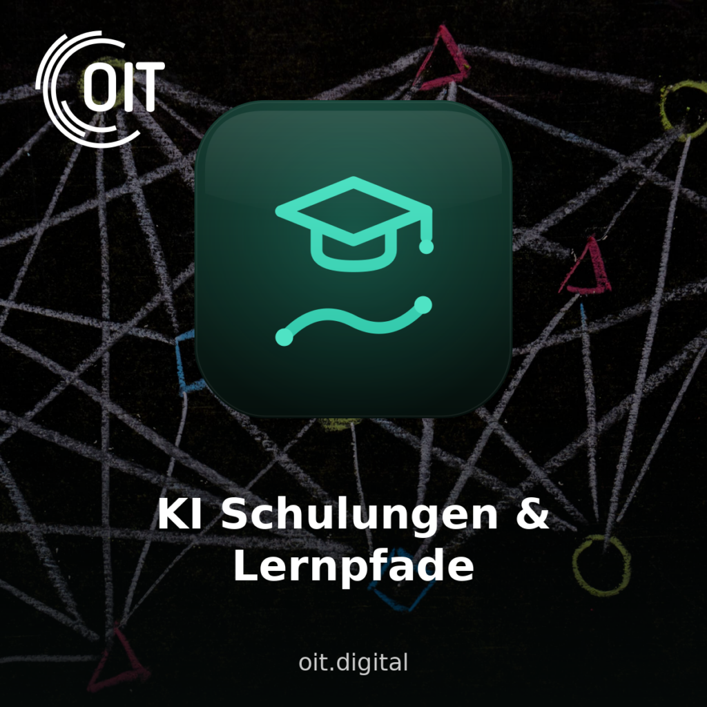 OIT Produktbild KI Schulungen Lernpfade