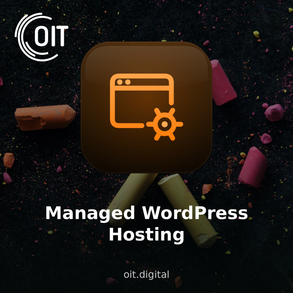 OIT Produktbild Managed WordPress Hosting