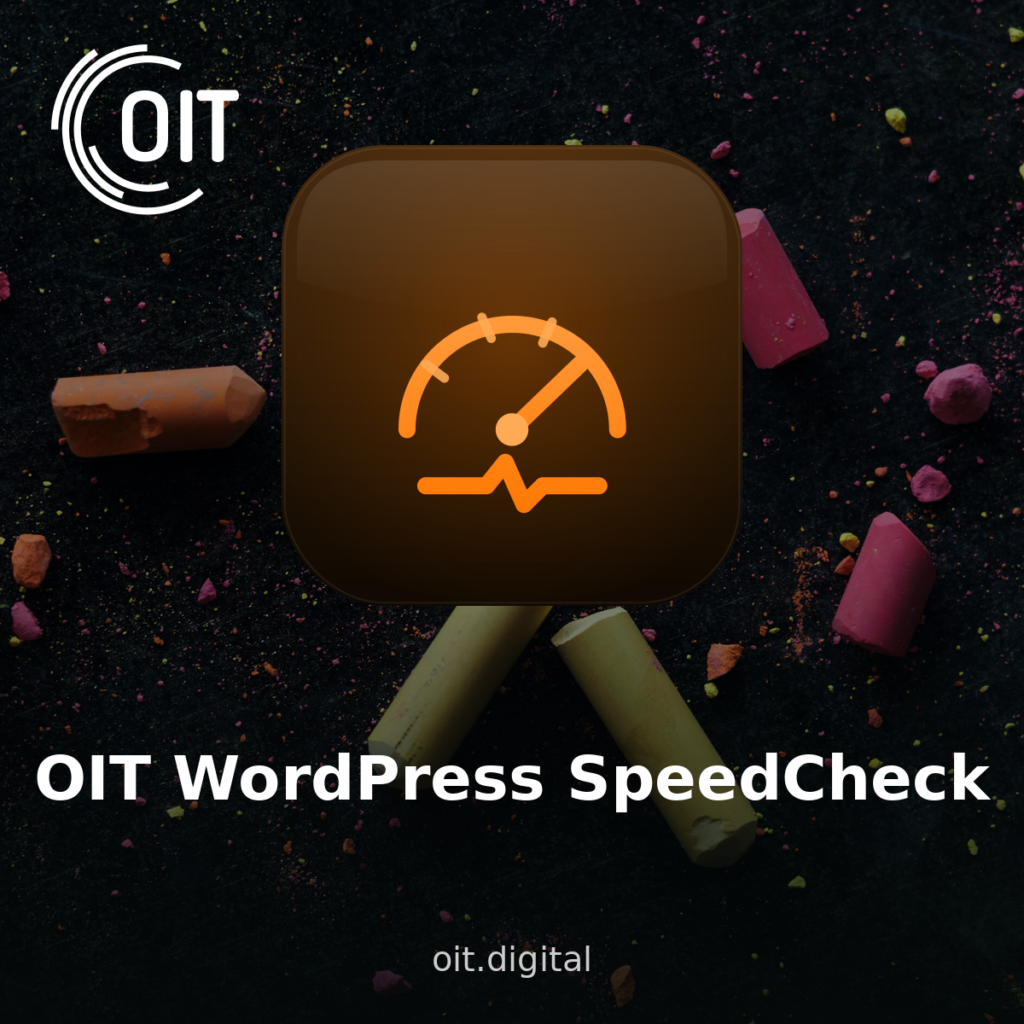 OIT Produktbild OIT WordPress SpeedCheck