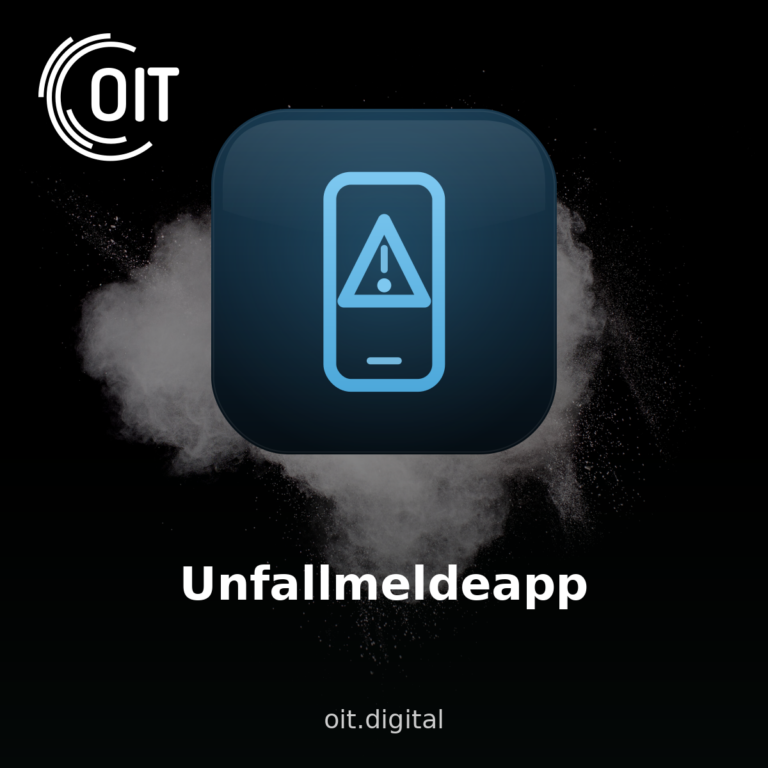 OIT Produktbild Unfallmeldeapp