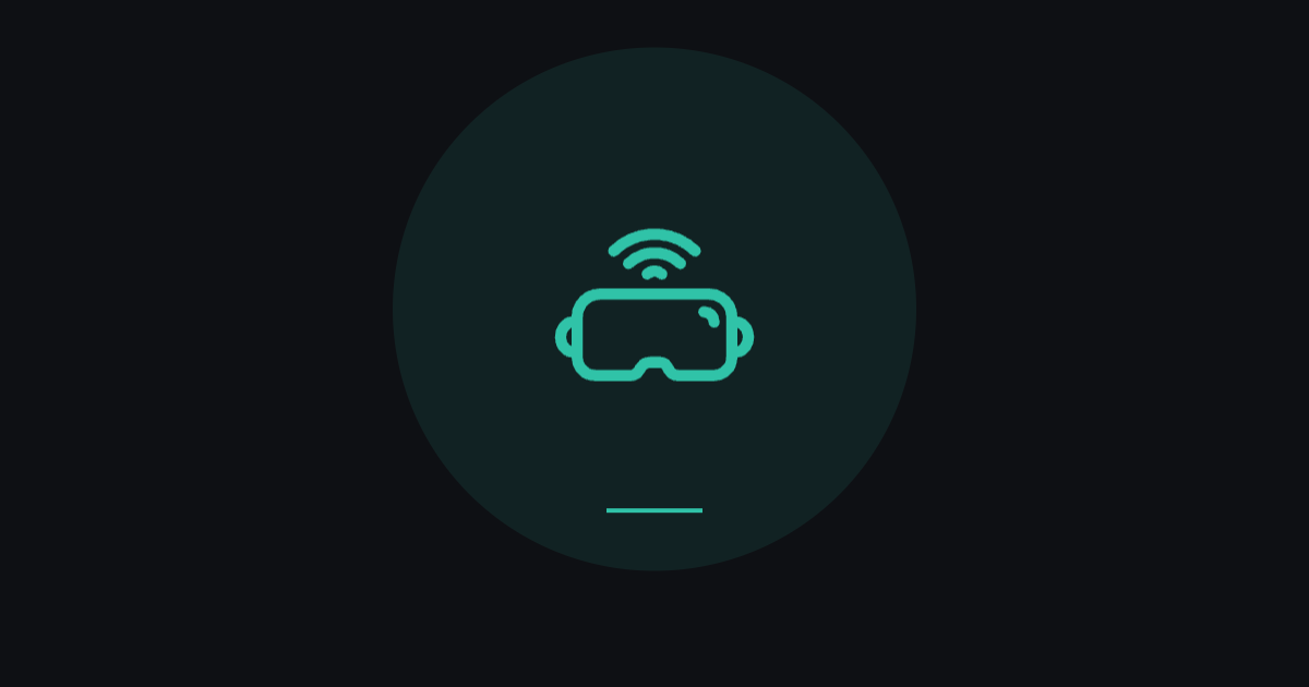 Icon: VR-Brille – Symbol für Virtual Reality und innovative Technologien