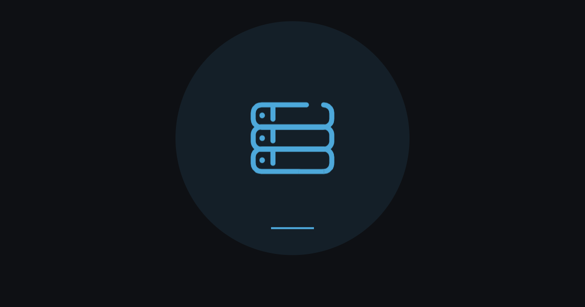 Icon: Server-Stack – Symbol für Hosting und Server