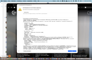MacOS Windowserver Error