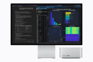 Mac Studio M5 Ultra mit LM Studio und MATLAB fuer lokale KI, Quelle Apple Newsroom