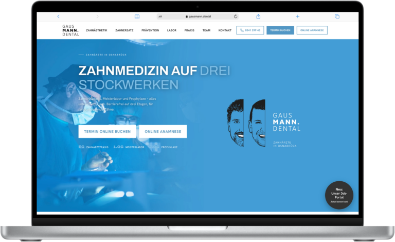 Macbook PRO 16 2021 gausmann.dental 768x470