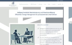 Website-Mockup schmale.consulting