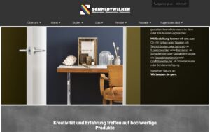 Website-Mockup Malerbetrieb Schmidtwilken