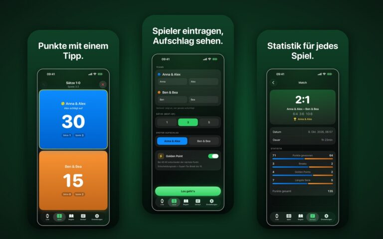 Referenz padelpoint desktop